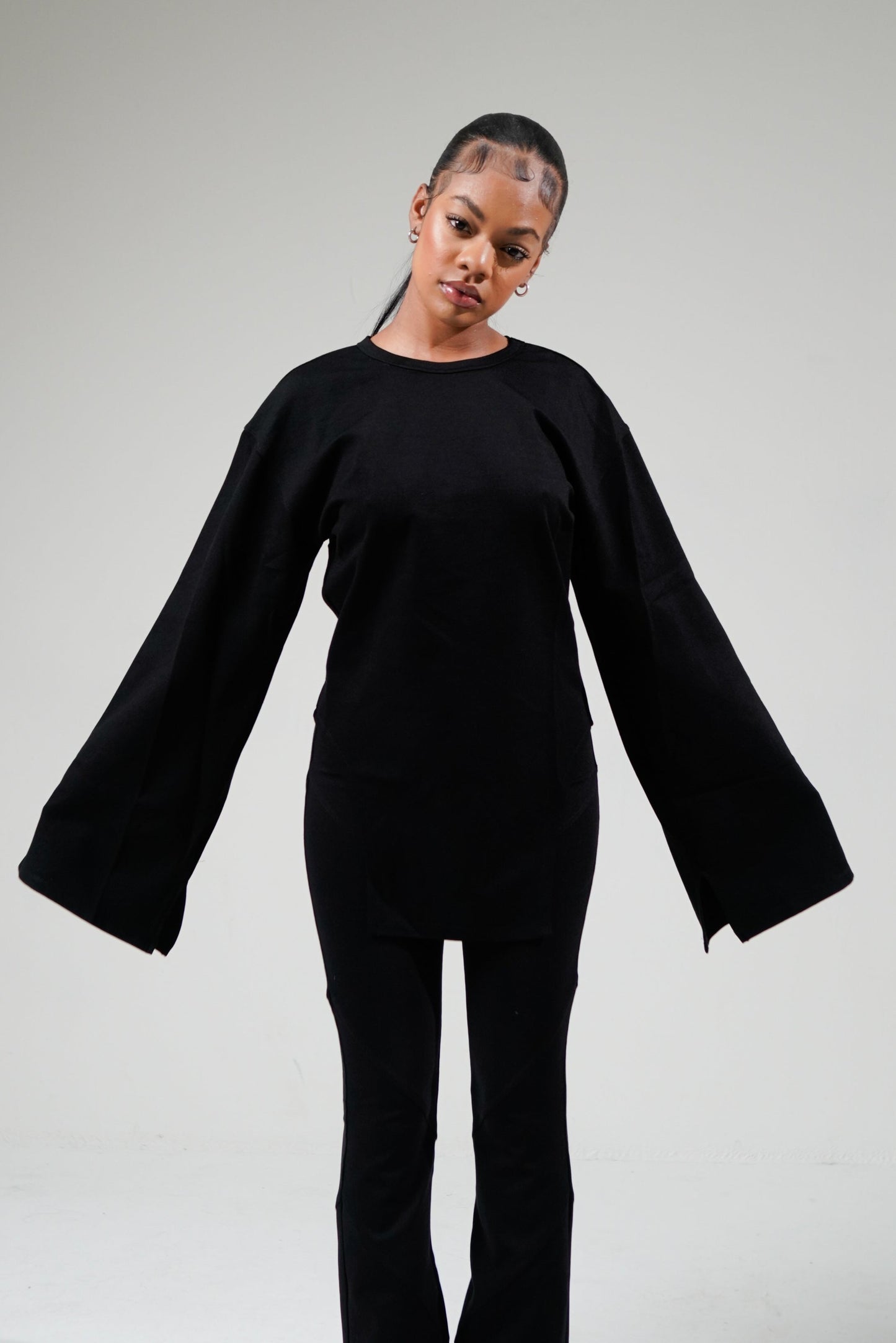Slit Long Sleeve